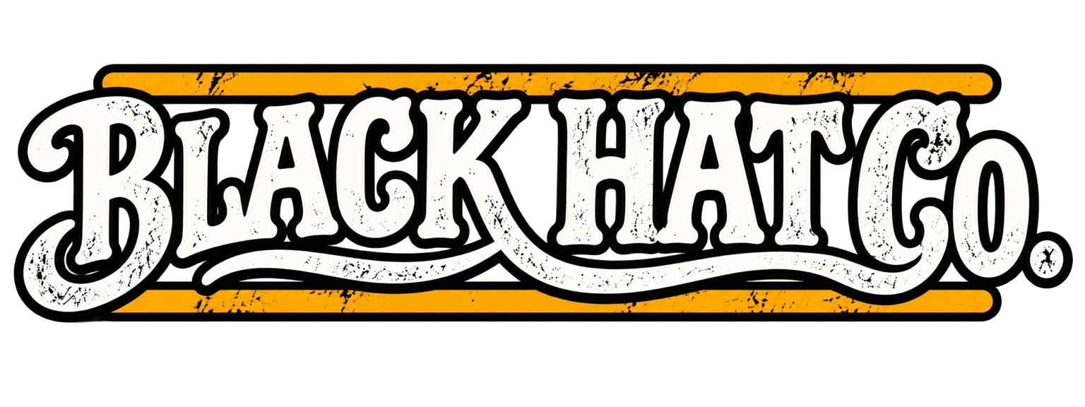 Black Hat Co. vintage wordmark
